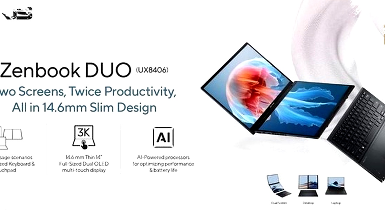 ASUS Zenbook DUO 2026, Dua Layar OLED 3K yang Sulit Dilewatkan