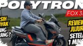 M100 vs Polytron Fox 350, Adu Tanjakan Skutik Listrik Bongsor Ini Hasilnya Tak Sesederhana Dugaan