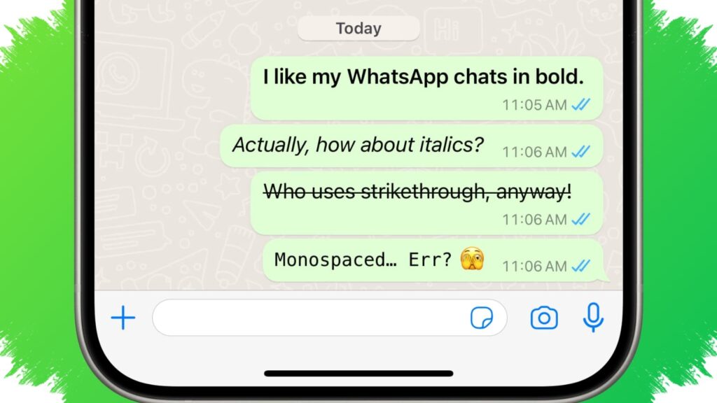 10 Trik Tulisan WhatsApp yang Sering Diabaikan, Dari Bold Sampai Font Terbalik