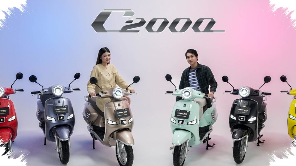 United C2000 Masuk di Tengah Ramainya Motor Listrik, Harga Subsidi Rp13,9 Juta dan Jarak 185 Km