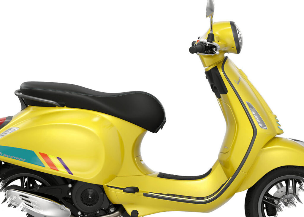 Vespa Primavera Kuning 2026 Mencolok, Klasik Tetap Ada Tapi Kini Lebih Modern