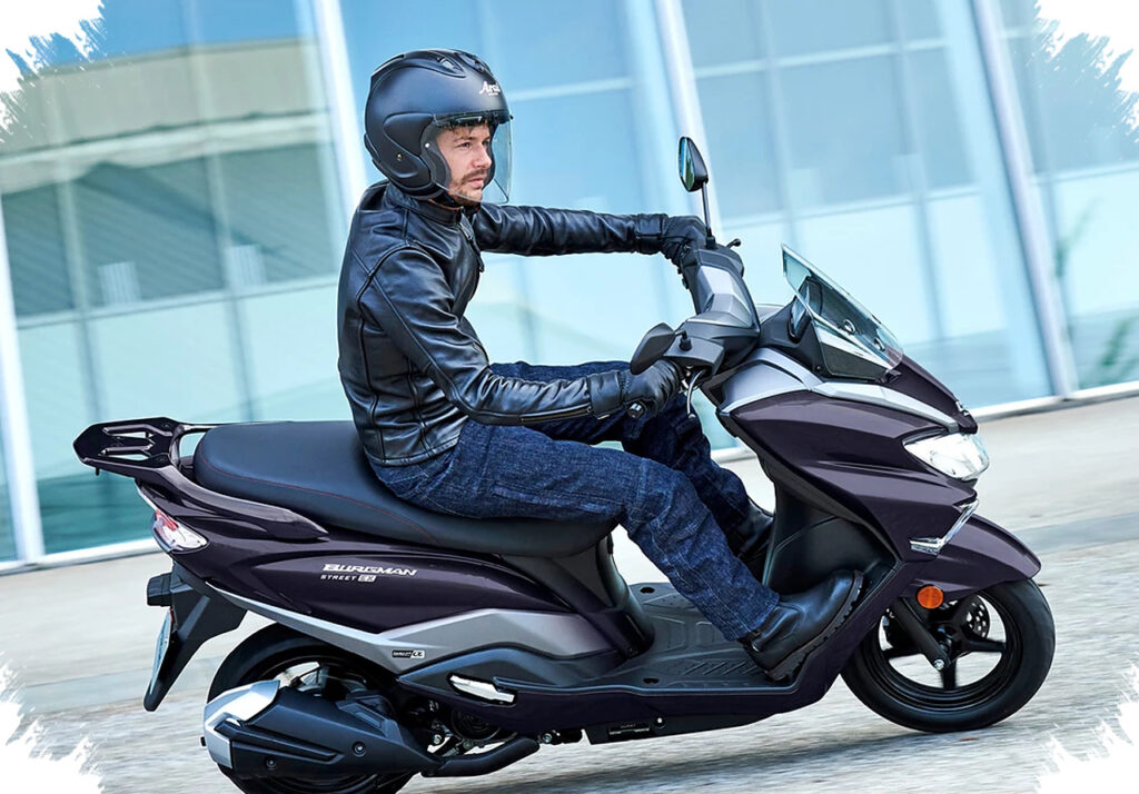 Suzuki Burgman Street 125X, Skutik 125 Cc Rasa Premium yang Mengutamakan Nyaman Bukan Kencang