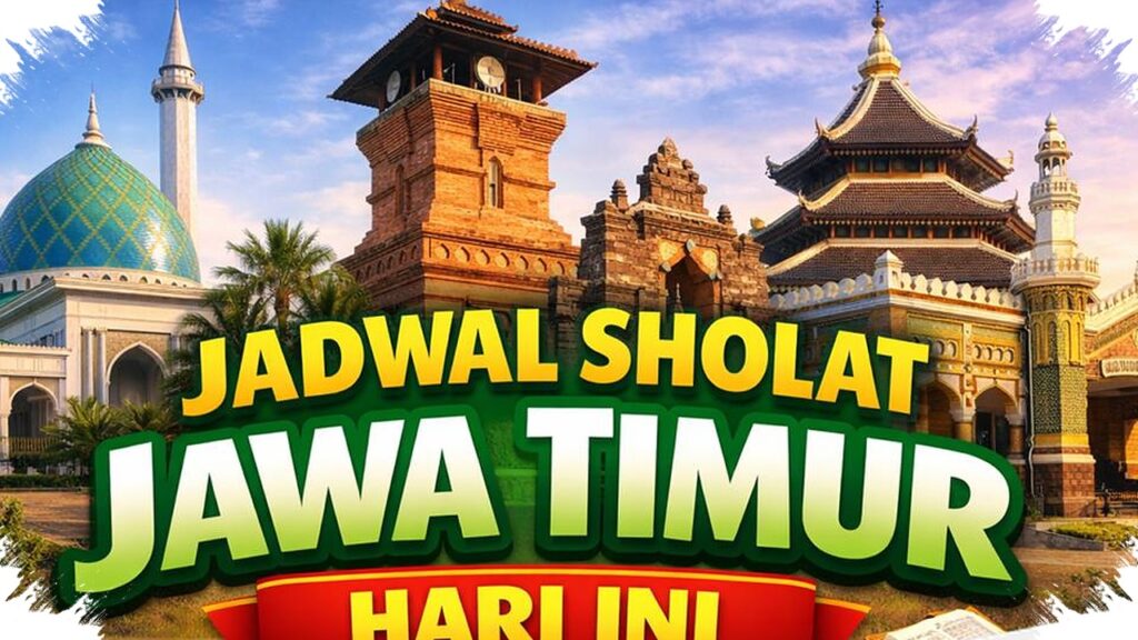 Selisih Menit yang Menentukan, Jadwal Sholat Jawa Timur Selasa 5 Mei 2026 untuk 38 Wilayah
