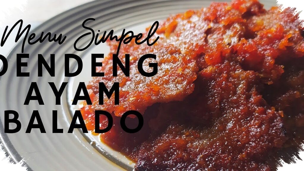 Dendeng Ayam Manis Gurih yang Renyah di Luar, Lembut di Dalam untuk Lauk Harian