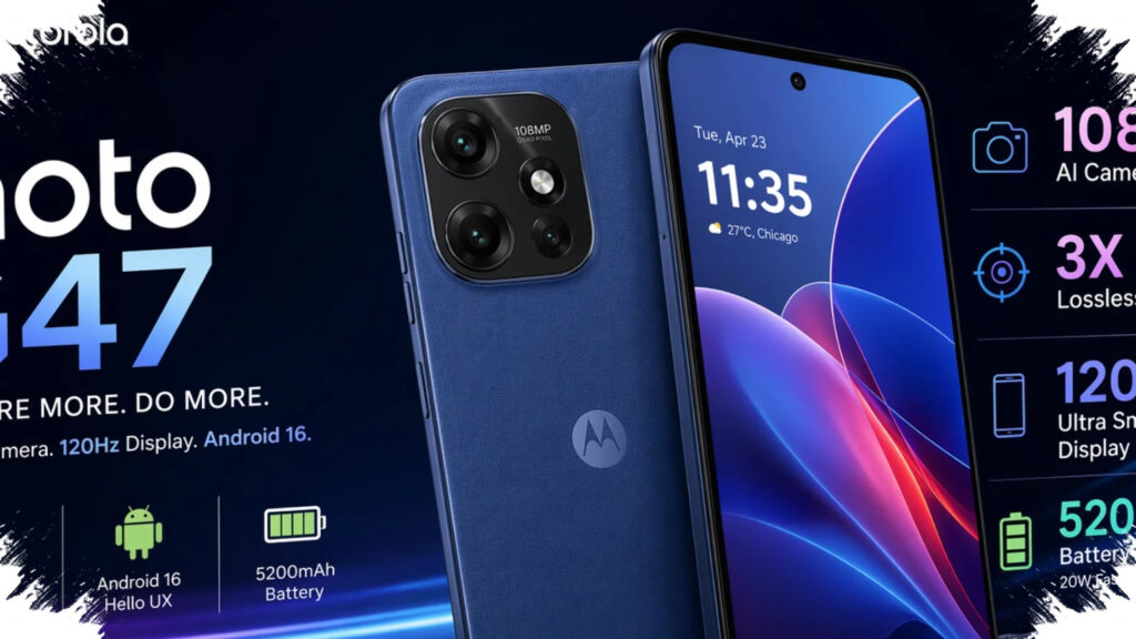 Moto G47 Datang Dengan Kamera 108MP Dan Zoom 3x, Harga Rp6 Jutaan