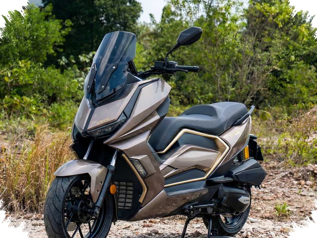 Aveta Vanguard 250 ATC 2026, Matic Petualang 250cc Dengan Fitur Touring yang Serius