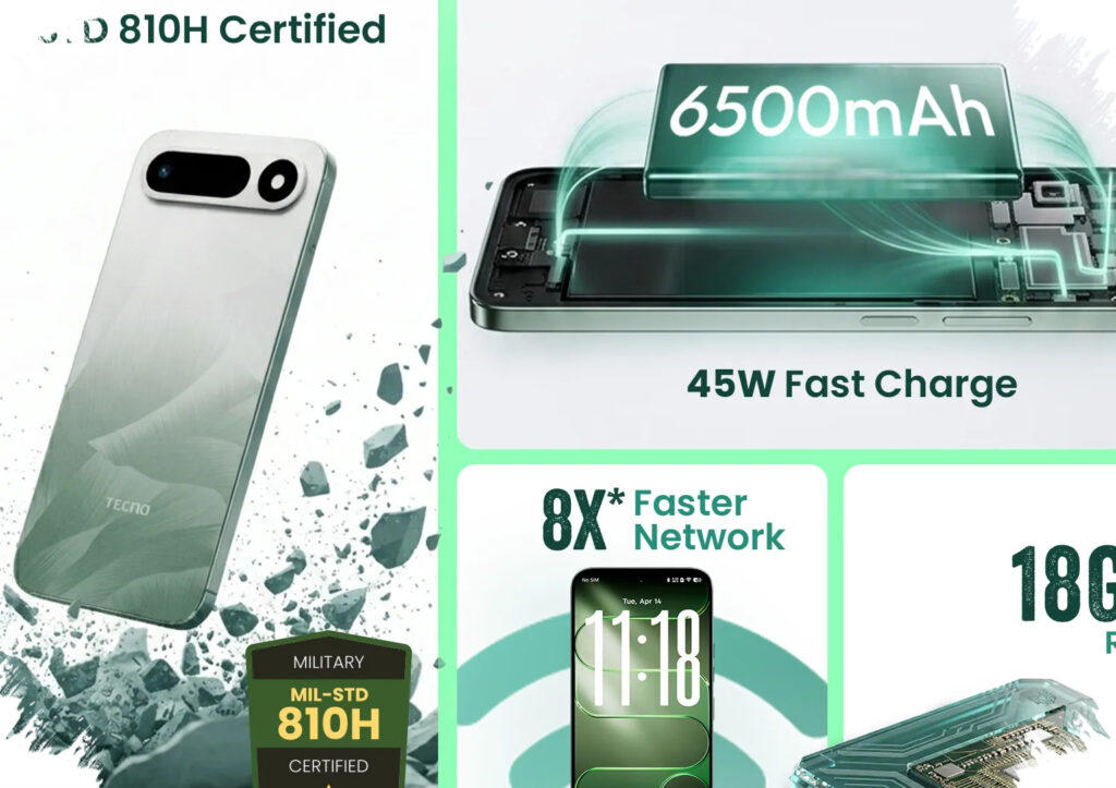Tecno Pop X 5G, Harga Tiga Jutaan Tapi Dibekali Layar 120 Hz Dan Baterai 6.500 mAh
