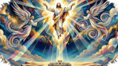 30 Prompt Edit Foto AI Kenaikan Yesus Kristus, Visual Epik yang Menghidupkan Momen Sakral
