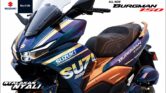 Suzuki Burgman 150 Bikin Kelas Maxi Panas, Bagasi Besar dan Mesin 149 Cc Siap Usik PCX-Nmax