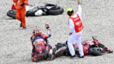 Kecelakaan Horor di MotoGP Catalunya, Luca Marini Desak Alat Ini Segera Dilarang