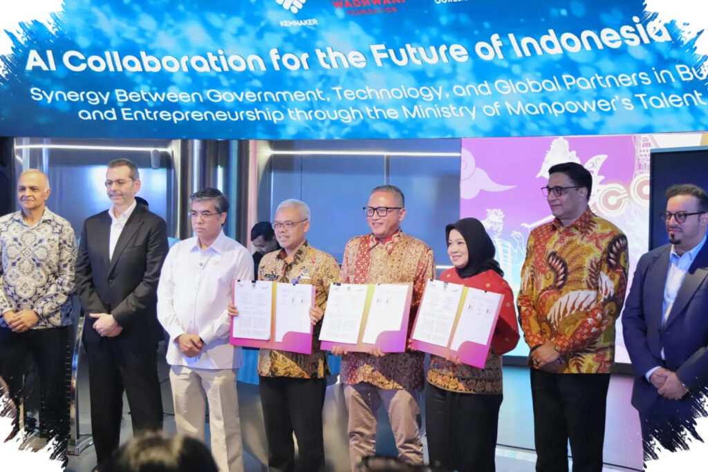 Indosat Gandeng Kemnaker dan Wadhwani, Jalur Baru Cetak 1 Juta Talenta Digital Lewat AI