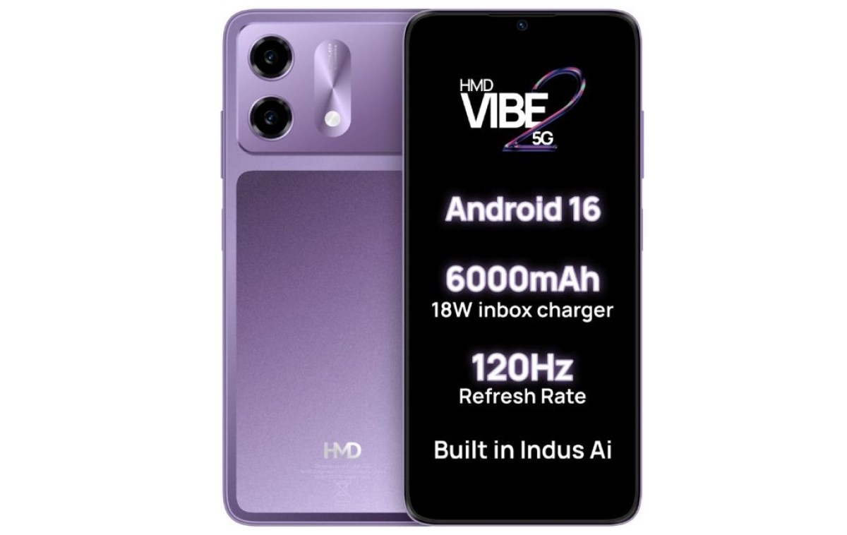 HMD Vibe 2 5G Tampil Mirip iPhone, Baterai 6.000 mAh Malah Cuma Rp 2 Jutaan