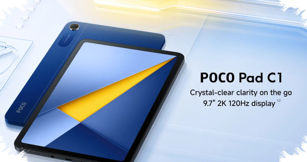 Poco Pad C1 Muncul Diam-Diam, Layar 2K 120Hz dan Baterai Besarnya Sulit Diabaikan