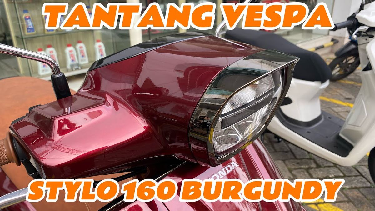 Dua Warna Baru Honda Stylo 160 Ini Bikin Aura Retro Makin Kuat, Burgundy atau Mahogany Brown?