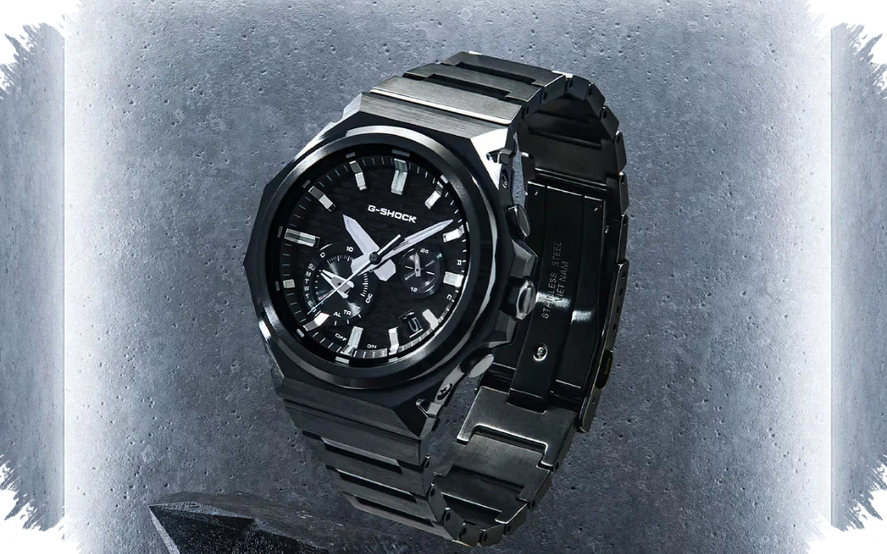 G-Shock Tak Lagi Terlalu Tebal, Casio Rilis G-Steel Serba Hitam yang Lebih Ramping