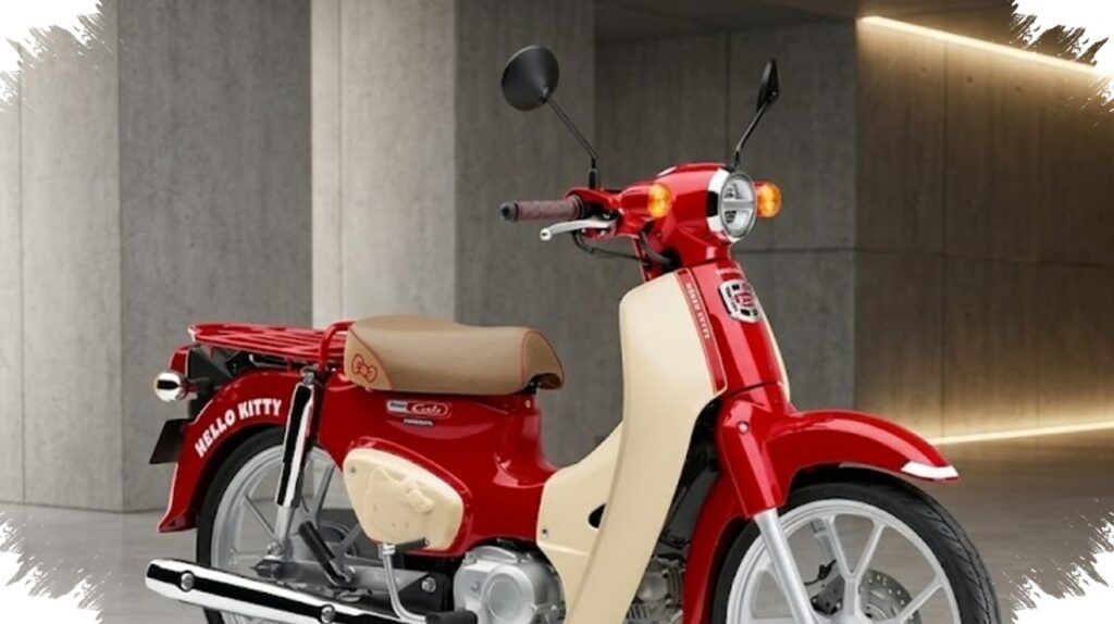 Honda Super Cub Hello Kitty Ternyata Tak Norak, 3 Detail Ini Malah Cocok Ditiru Buat Modif
