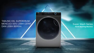 Bed Cover Jumbo Tak Lagi Drama, Aqua 15 Kg Ini Punya Fitur Anti-Baju Melilit