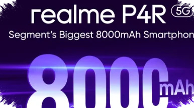Realme P4R Meluncur 10 Juni, Baterai 8.000mAh Ini Janjikan 3 Hari Pemakaian