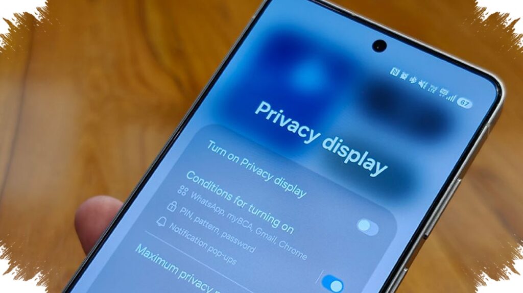 Tak Mau Kalah dari Samsung, Xiaomi Siapkan Layar Anti Intip Lewat HyperOS 4