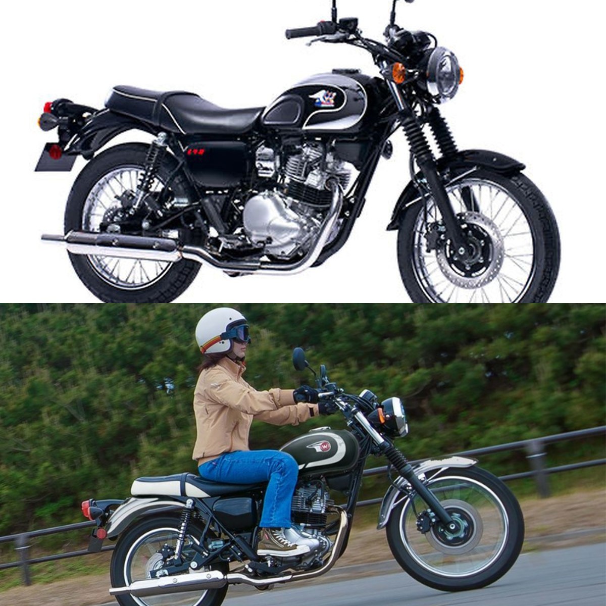Kawasaki W230 Tampil Retro Tanpa Ribet, Mesin Responsif dan Harga Mulai Rp72,6 Juta