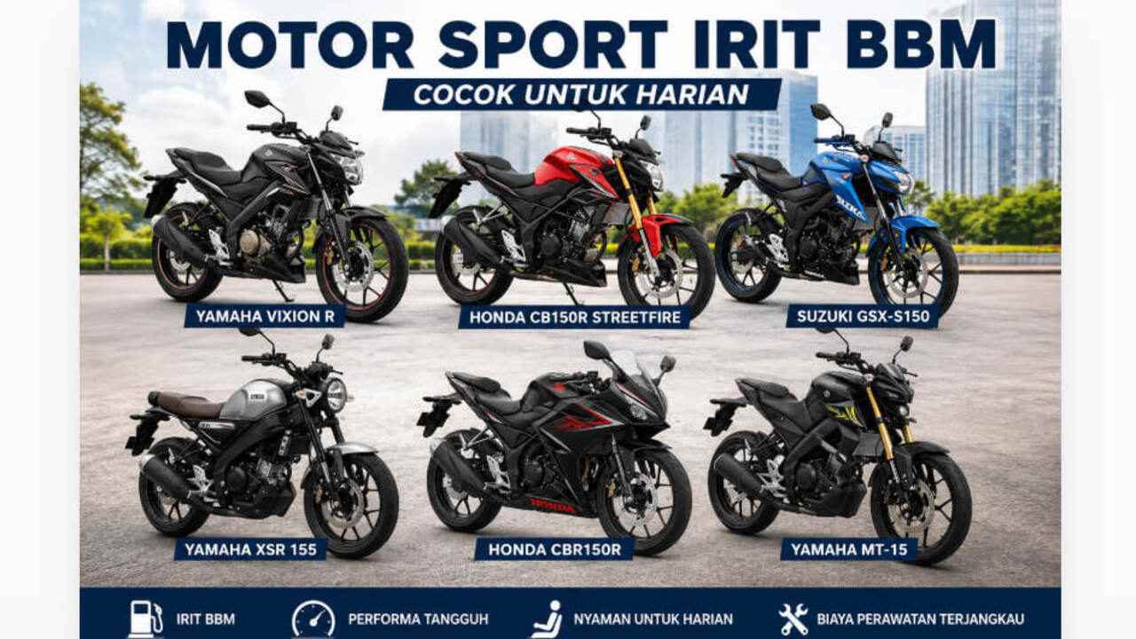 Motor Sport Irit BBM Buat Harian, Gagah Di Jalan Tapi Tetap Ramah Kantong