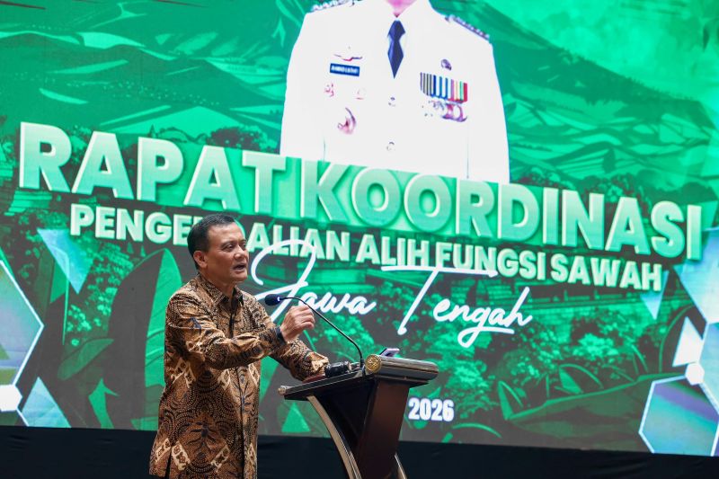 Jateng Kejar 970 Ribu Hektare Sawah Dilindungi, Lahan Hijau yang Terancam Alih Fungsi