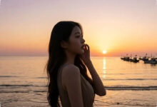 6 Prompt Gemini AI Pantai Saat Senja, Hasilnya Terlihat Sinematik dan Natural