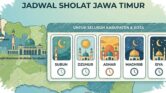 Jadwal Sholat Jumat 5 Juni 2026 di Seluruh Jawa Timur, Waktu Salat Tiap Daerah yang Perlu Dicatat