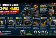 Oli Motor Matic Cepat Habis Tanpa Asap Putih, Ternyata Bukan Cuma Soal Kebocoran