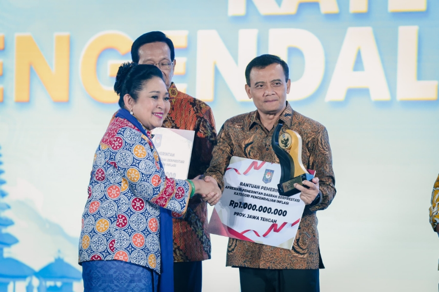 Ahmad Luthfi Antar Jawa Tengah Raih Penghargaan Inflasi Terbaik Kemendagri, Strategi Pangan yang Menjaga Daya Beli