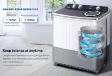 Mesin Cuci 15 Kg yang Elegan Ini Ternyata Bisa Redam Tagihan, Lengkap dengan Steam Anti-Bakteri