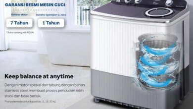 Mesin Cuci 15 Kg yang Elegan Ini Ternyata Bisa Redam Tagihan, Lengkap dengan Steam Anti-Bakteri