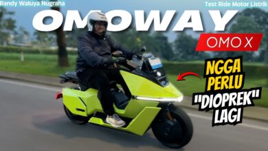 Motor Listrik Rasa Gadget Premium, OMOWAY OMO-X Smart Edition Mulai Rp 35,5 Juta
