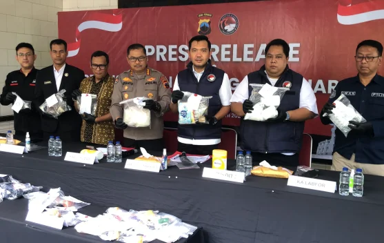 Polda Jateng Gagalkan Peredaran 1,5 Kg Sabu, Ribuan Jiwa Berhasil Diselamatkan
