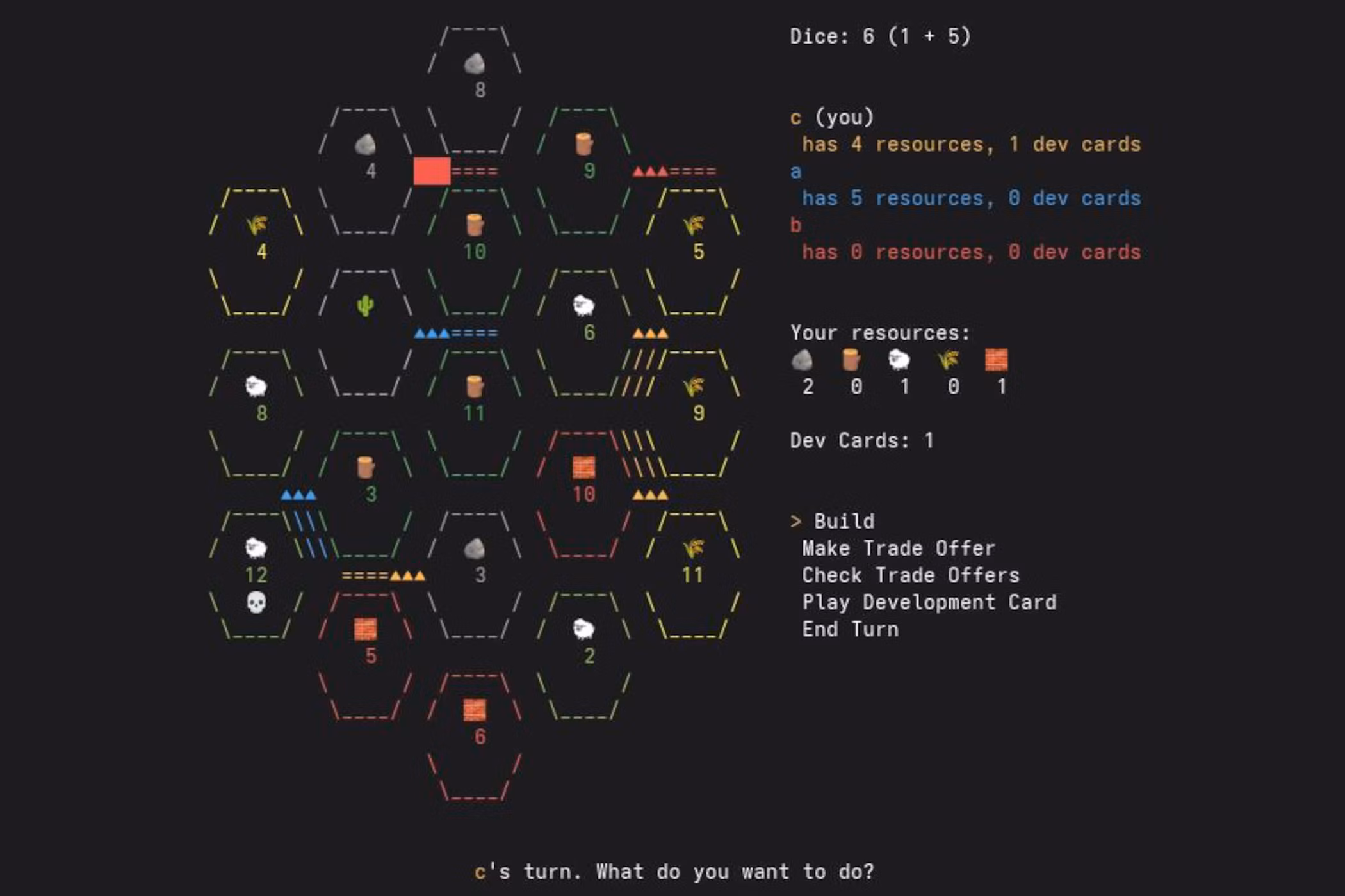 Catan Kini Bisa Dimainkan Sepenuhnya di Terminal, Simpel tapi Sulit Diabaikan