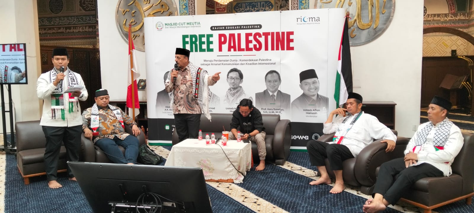 Masjid Cut Meutia Gelar Diskusi Palestina, Suara Solidaritas Menggema dari Jakarta