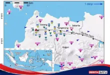 Sesar Baribis Barat Diam Seabad, Jakarta Benarkah Aman dari Gempa?