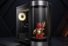 MSI Ubah Casing Gaming Jadi Hologram Hidup, LuckyClaw Si Naga AI Turun Tangan