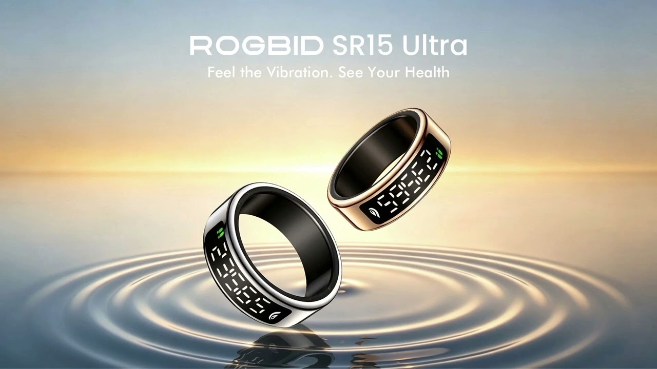 Rogbid SR15 Ultra Ubah Pakem Smart Ring, Ada Layar di Jari dan Getaran Notifikasi