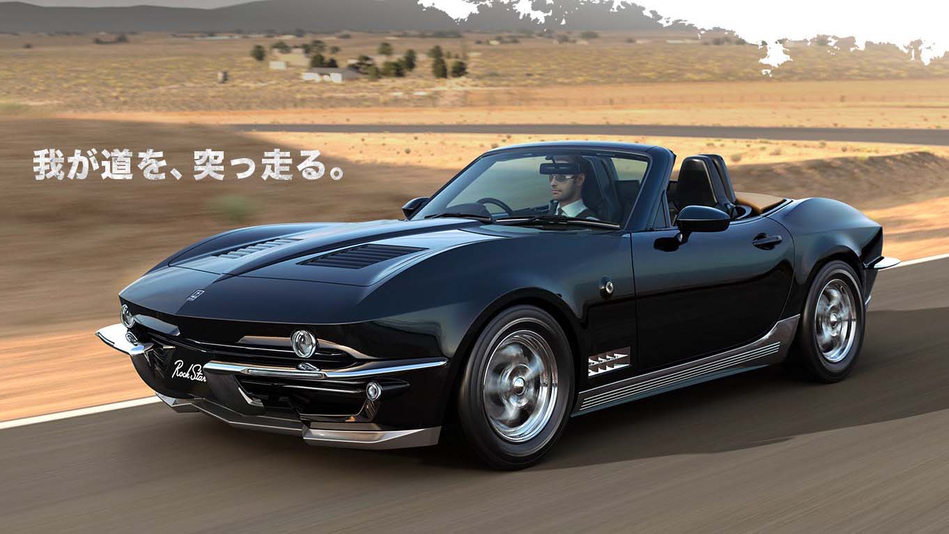 Mitsuoka Siapkan Roadster Retro Baru, Isyarat MX-5 Bergaya Corvette Lagi
