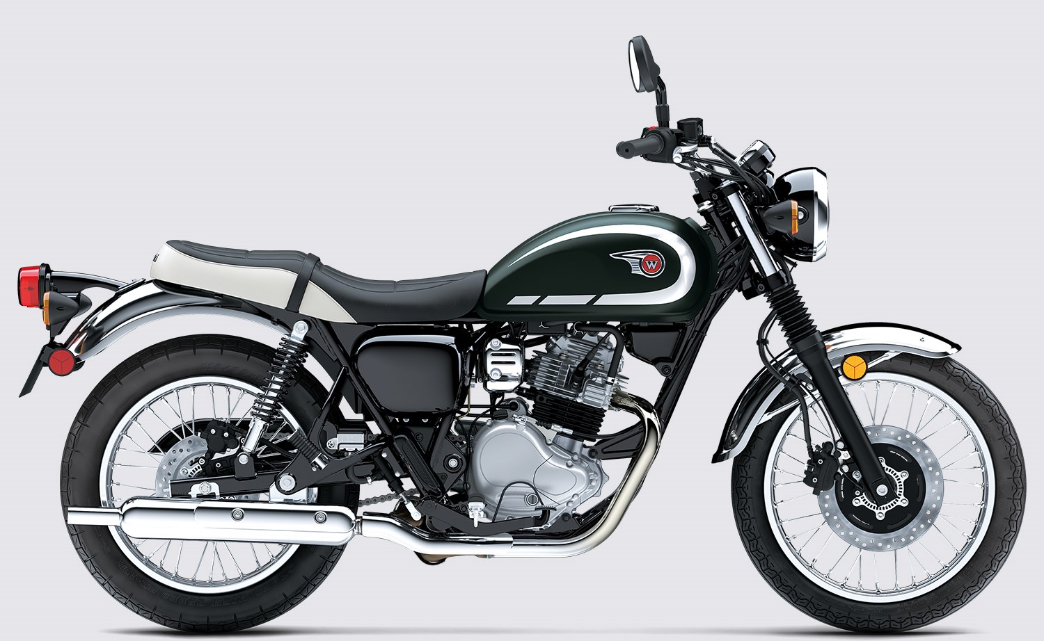 Kawasaki W230 Datang dengan Gaya 70-an, Mesin 233 CC dan ABS Siap Usik Rival Retro