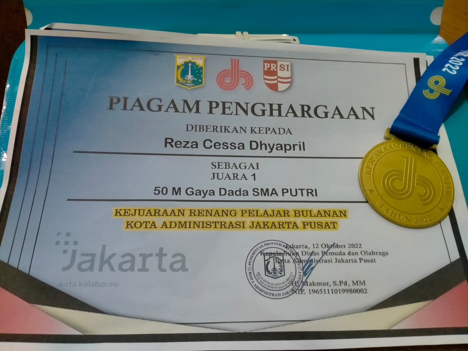 Cipta Cendikia Dan Putri JP Tak Tersentuh Kalah, Jakarta Kirim Dua Juara Ke Nasional