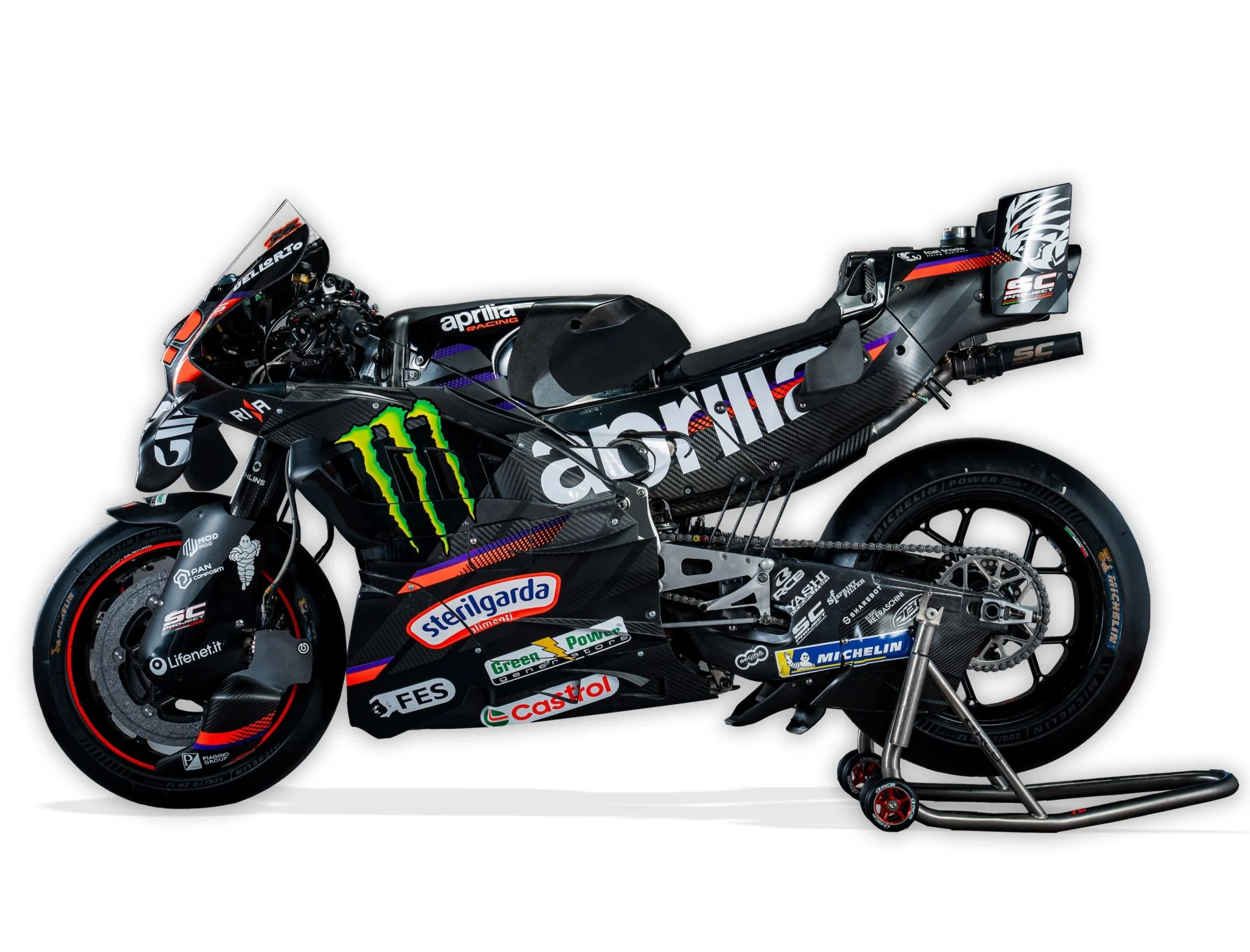 Monster Energy Akhirnya Masuk Aprilia, Sponsor Utama Yang Lama Dinanti Tim Noale