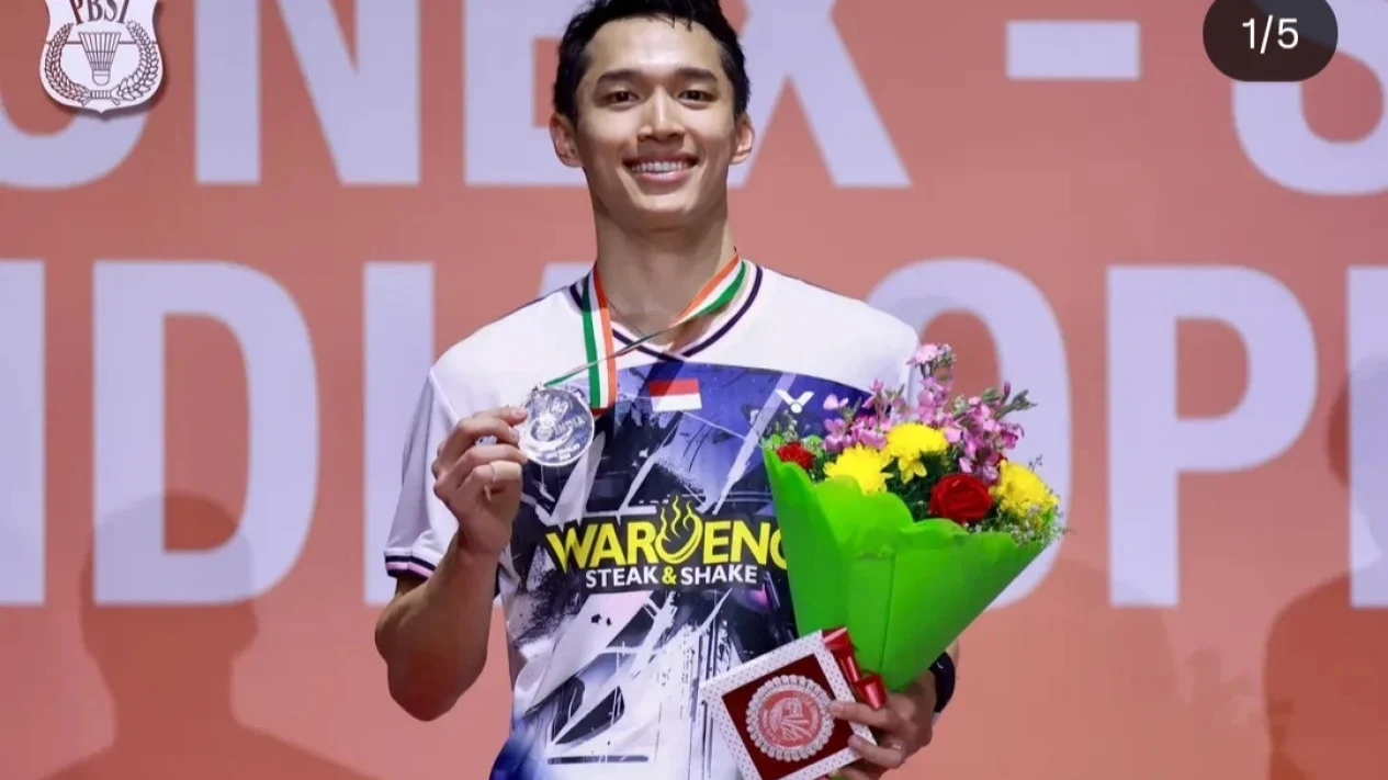 Jonatan Christie Patahkan Kutukan, Lolos Ke Final Indonesia Open Dengan Pernyataan Berkelas