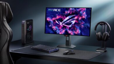 ROG Pamer Monitor OLED Esports Pertama di Dunia, Rival FPS Siap Tersentak