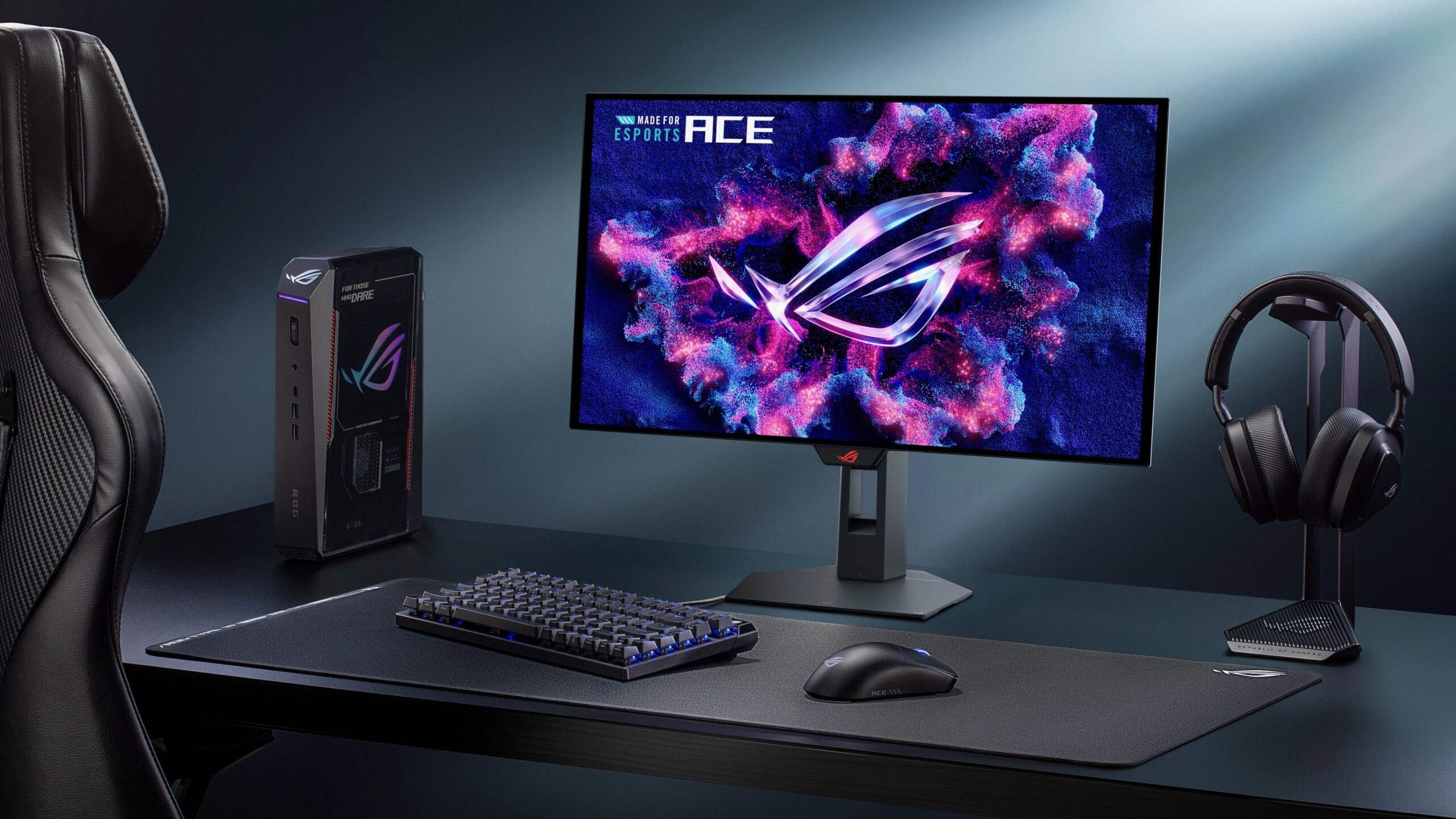 ROG Pamer Monitor OLED Esports Pertama di Dunia, Rival FPS Siap Tersentak