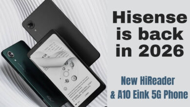 Setelah Tiga Tahun Menghilang, Hisense A10 Muncul Lagi dan Bawa Janji Ponsel E-Ink Tipis
