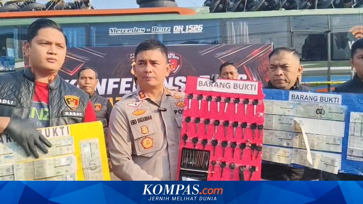 23 Motor Curian Disembunyikan Di Bus Antarkota, Polisi Gagalkan Penyusupan Ke Jambi