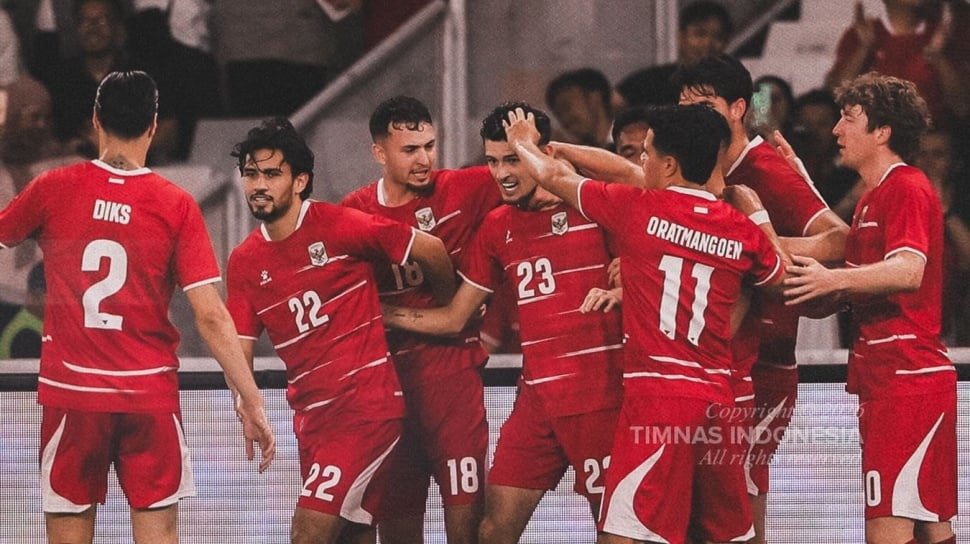 Penantian 38 Tahun Terbayar, Timnas Indonesia Hantam Oman 3-0