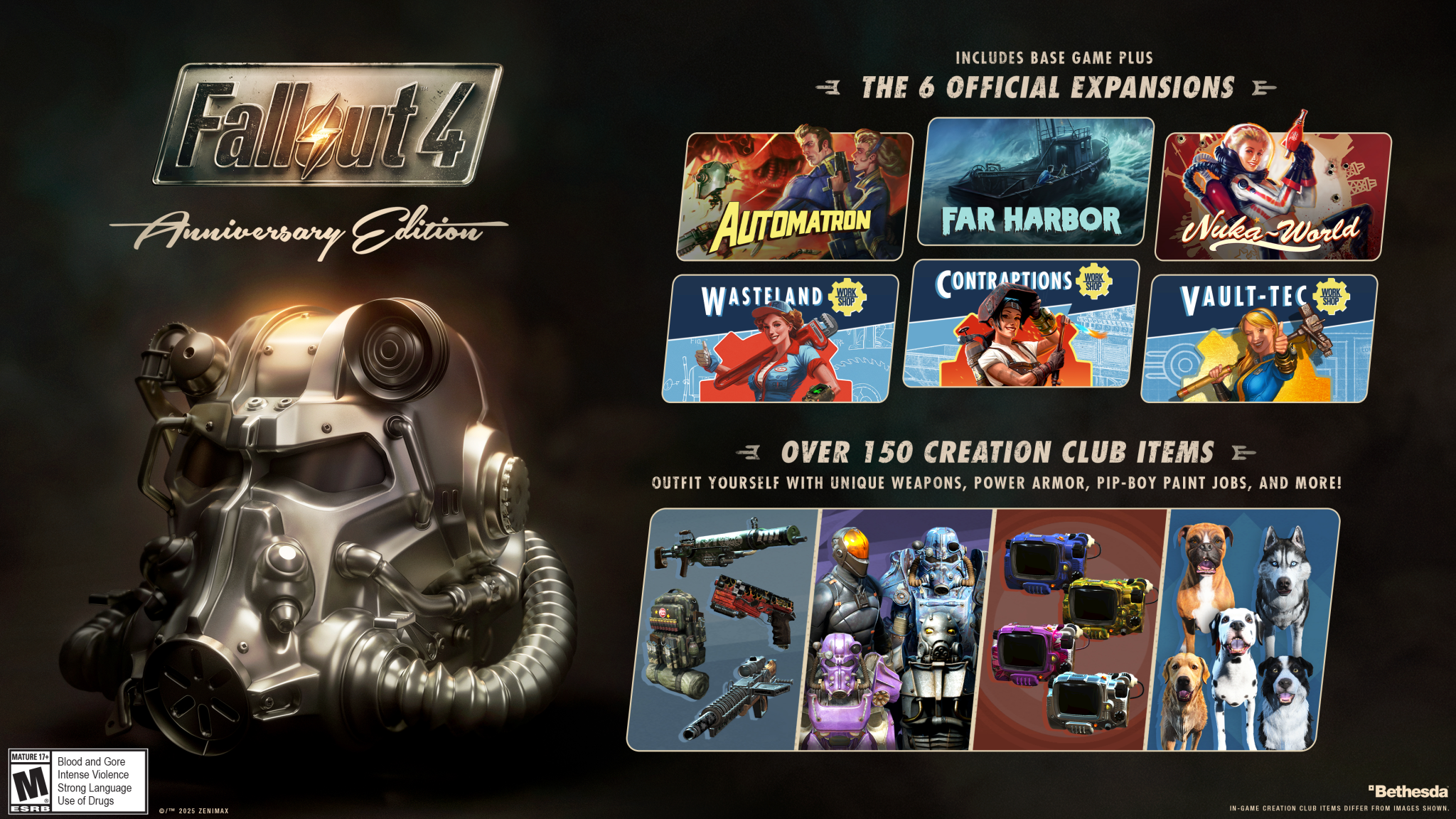 Bethesda Longgarkan Batas Mod Fallout 4, Pemain Konsol Kini Bisa Pasang Jauh Lebih Banyak